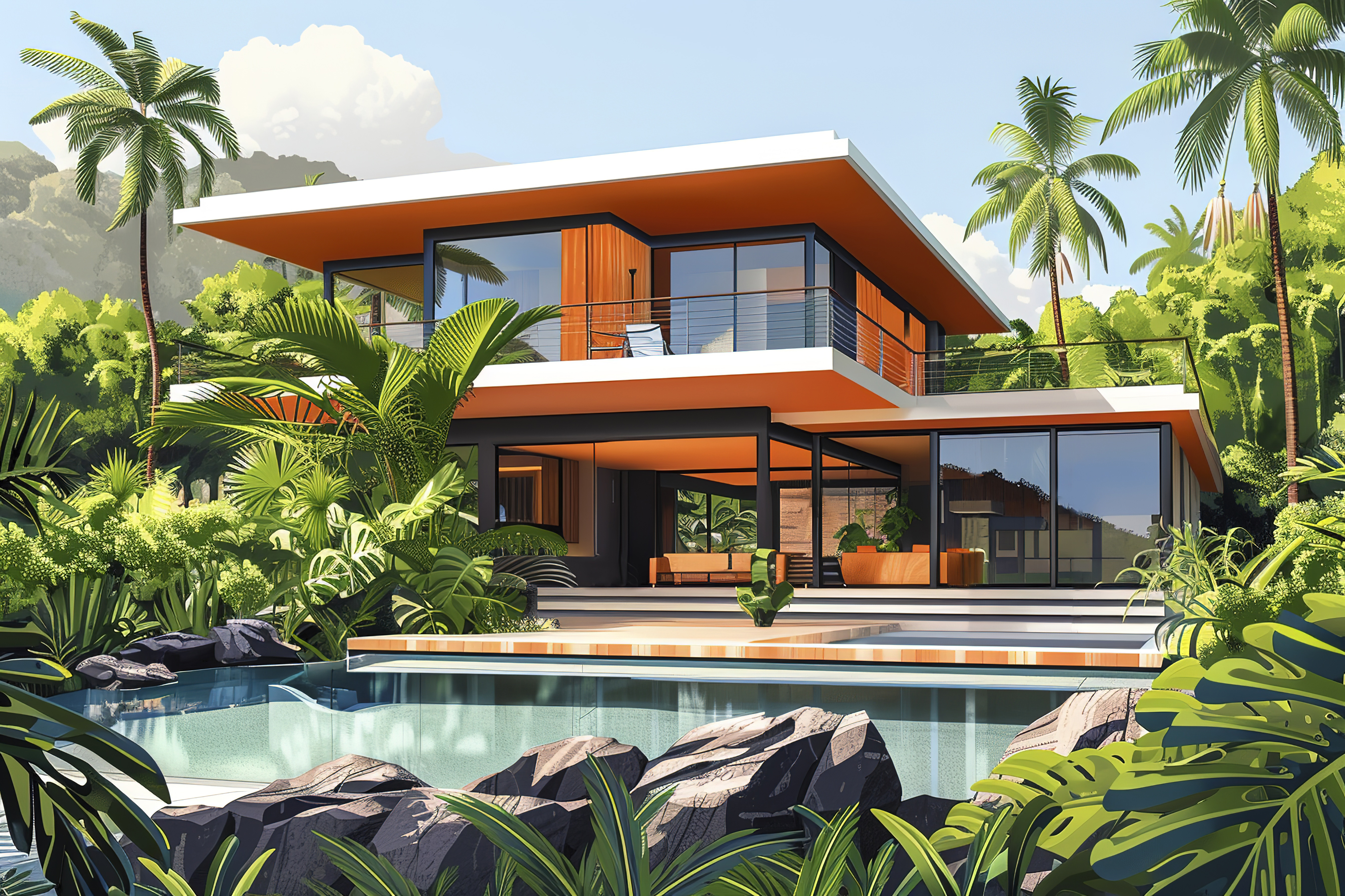 Luxury Villa Design services by Dsigner Studio Interiors
